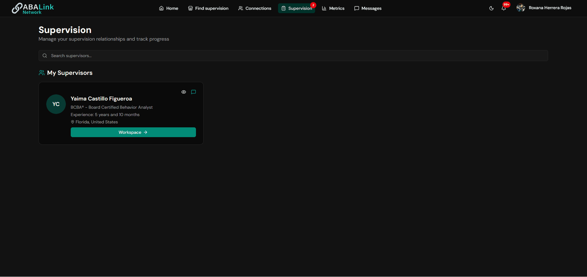 ABALink real-time synchronization status panel